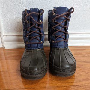 Sperry Winter Rain Navy/Brown Boots